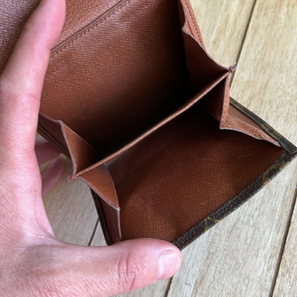 Louis Vuitton Authentic Monogram Vintage Tri-Fold Double Snap Wallet - Picture 11 of 12